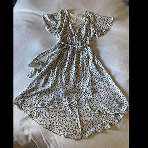 Sienna Sky Floral Hi-Lo Dress